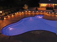 Generation Pools Family of Options - Inground Pool Lighting